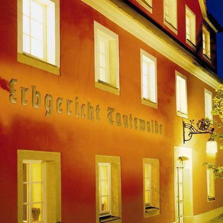Landidyll Hotel Erbgericht Tautewalde Wilthen Exteriér fotografie